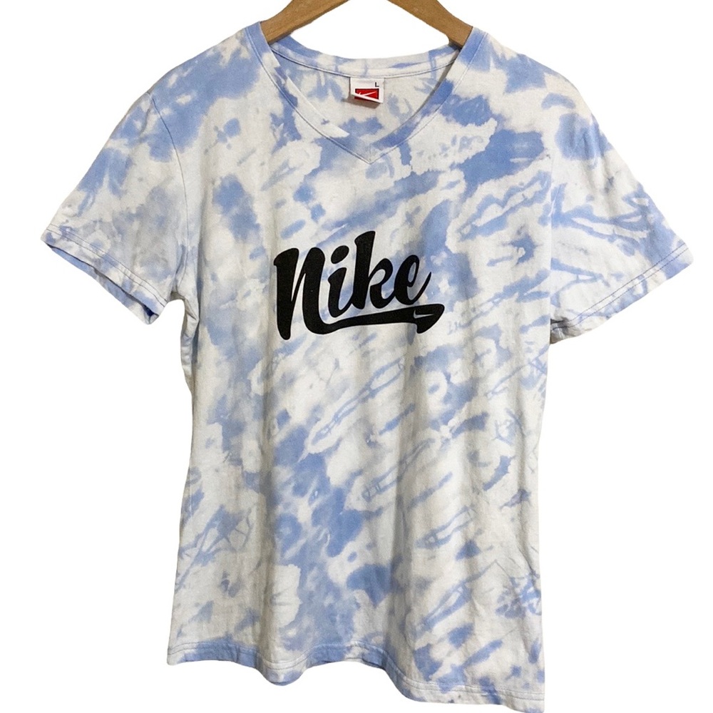 Nike Custom Bleach Dye Graphic Tee